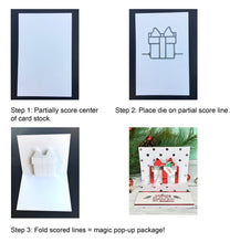 Load image into Gallery viewer, DI706 Paper Layering Present Gift Card (SPL) Pop-Up (D)
